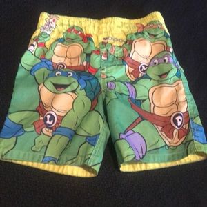 Teenage mutant ninja turtles swim trunks